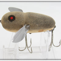 Heddon Grey Flocked Mouse Crazy Crawler