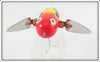 Heddon Yellow Red Head Crazy Crawler