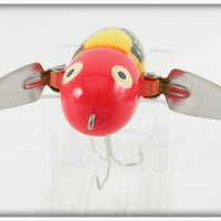 Heddon Yellow Red Head Crazy Crawler