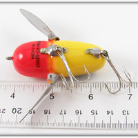 Heddon Yellow Red Head Crazy Crawler