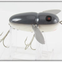 Vintage Heddon Grey Mouse Crazy Crawler Lure 