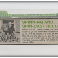 Heddon Fire Herring Red Spots Magnum Tadpolly In Box