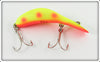 Heddon Fire Herring Red Spots Magnum Tadpolly In Box