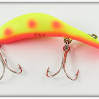 Heddon Fire Herring Red Spots Magnum Tadpolly In Box