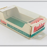 Heddon Nickel Fluorescent Red Shore Tadpolly In Box