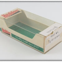 Heddon Nickel Fluorescent Red Shore Tadpolly In Box