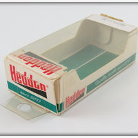 Heddon Nickel Fluorescent Red Shore Tadpolly In Box