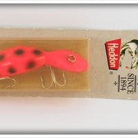 Vintage Heddon Spotted Redhorse Tadpolly Lure On Card
