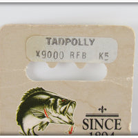 Heddon Spotted Redhorse Tadpolly On Card
