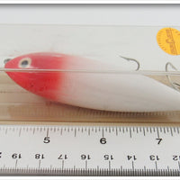 Heddon Red Head White Zara II On Card