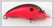 Vintage Cotton Cordell Fluorescent Red & Black Big O Lure