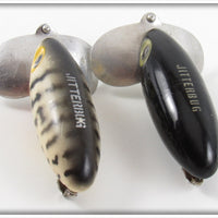 Arbogast Coachdog & Black Jitterbug Pair