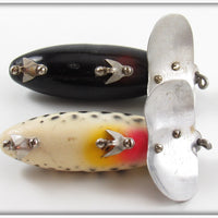 Arbogast Coachdog & Black Jitterbug Pair