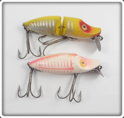 Heddon River Runt Pair: Yellow Shore & Pink Spook Ray