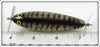 Silver Glitter & Black Stripes Crankbait