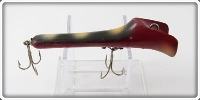 Michigan Tackle Co Red Black & Yellow Flipper Fish