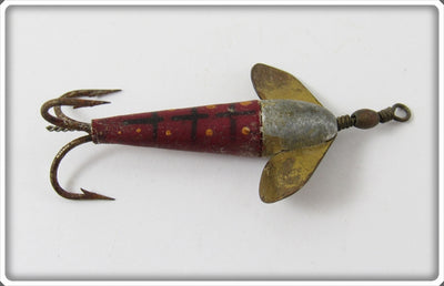 McGinty or Devon Style Red & Black Minnow