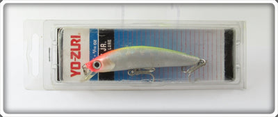 Yo-Zuri White Tobi Jr Lure On Card