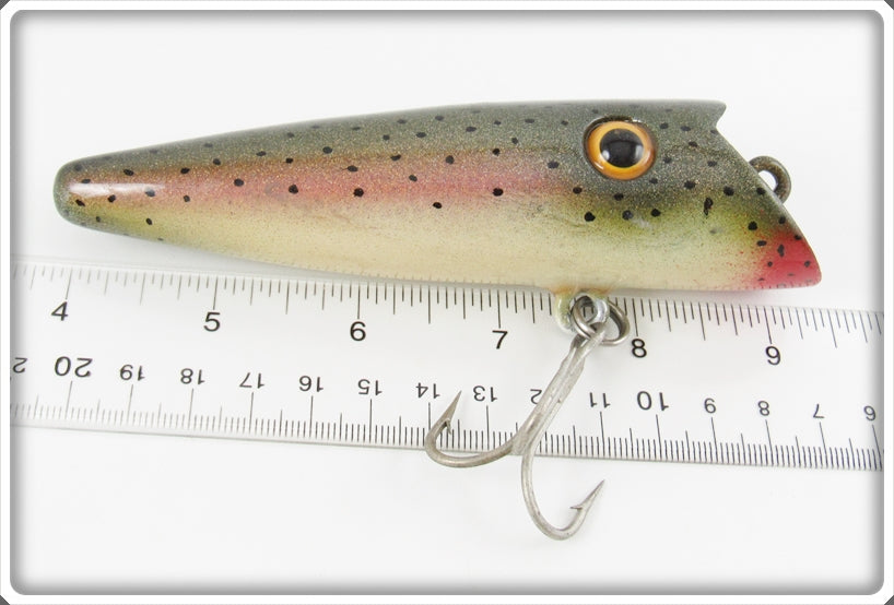 Vintage Allan Cole Rainbow Trout 5 1/2" AC Salmon Plug Lure