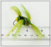 Green & Black Fly Rod Hair Frog