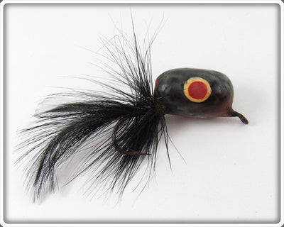 Vintage Isle Royale Black Featherwood Fly Rod Bug Lure