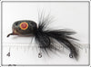 Isle Royale Black Featherwood Fly Rod Bug