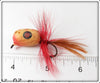 Isle Royale Red & White Featherwood Fly Rod Bug
