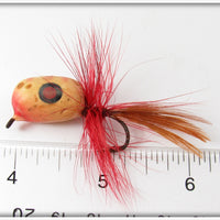 Isle Royale Red & White Featherwood Fly Rod Bug