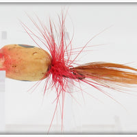 Isle Royale Red & White Featherwood Fly Rod Bug