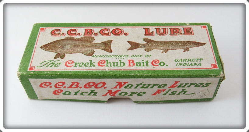 Creek Chub Pikie Finish Jointed Midget Pikie Empty Box 4200