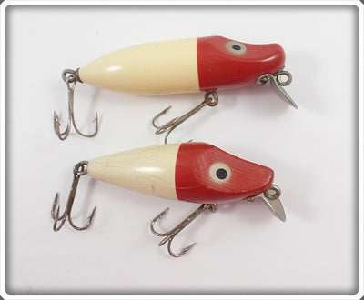 Shakespeare Red & White Dapper Dan Pair