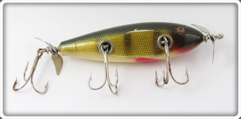 creek chub injured minnow in day-n-nite fishing lure Vintage Creek Chub Perch Injured Minnow Lure For Sale