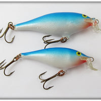 Rapala Blue Shad Rap In Pair In Boxes