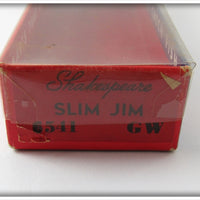 Shakespeare Gold Scale Slim Jim In Box
