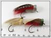 Viking Corker Popping Bug Lot Of Three