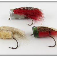Viking Corker Popping Bug Lot Of Three