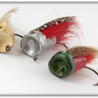 Viking Corker Popping Bug Lot Of Three