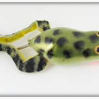 Vintage Fred Arbogast Green Fred's Frog Lure