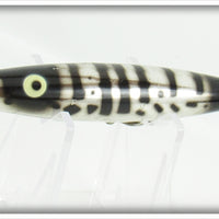 Heddon Chrome & Black Dying Flutter