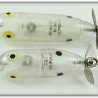 Heddon Clear Baby & Tiny Torpedo Pair