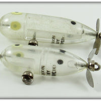 Heddon Clear Baby & Tiny Torpedo Pair