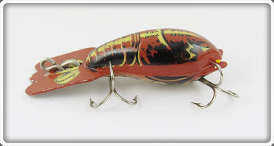 Vintage Fred Arbogast Natural Crawdad Mud Bug Lure