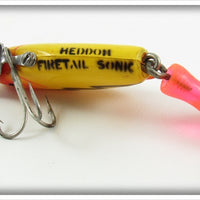 Heddon Yellow Firetail Sonic