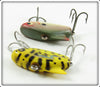 Heddon Shad & Yellow Coachdog Sonic Pair