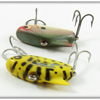 Heddon Shad & Yellow Coachdog Sonic Pair