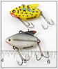 Heddon Yellow Coachdog & Barfish Sonic Pair