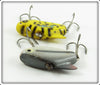 Heddon Yellow Coachdog & Barfish Sonic Pair