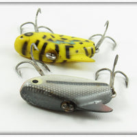 Heddon Yellow Coachdog & Barfish Sonic Pair