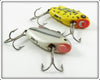 Heddon Yellow Coachdog & Barfish Sonic Pair