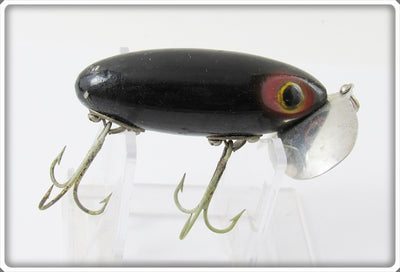 Fred Arbogast Black Wooden Jitterbug